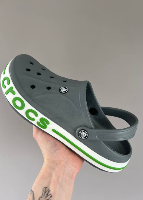 Crocs Clog серо-салат